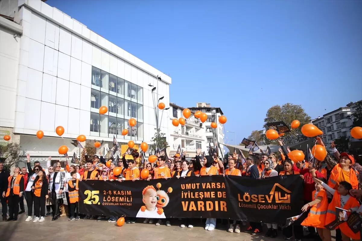 Ordu\'da Lösemiye Farkındalık Yürüyüşü