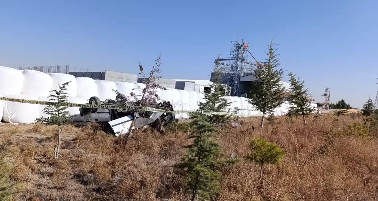 Karapınar\'da Trafik Kazası: Bir Ölü, Bir Yaralı