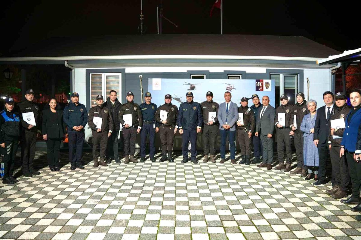 Bekçilere Teşekkür Belgesi