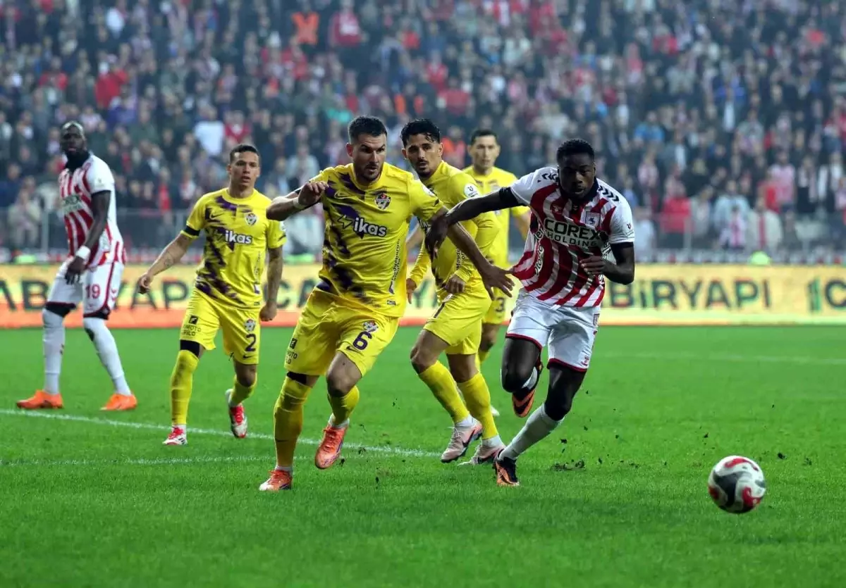 Samsunspor - Eyüpspor Maçı Golsüz Berabere Bitti