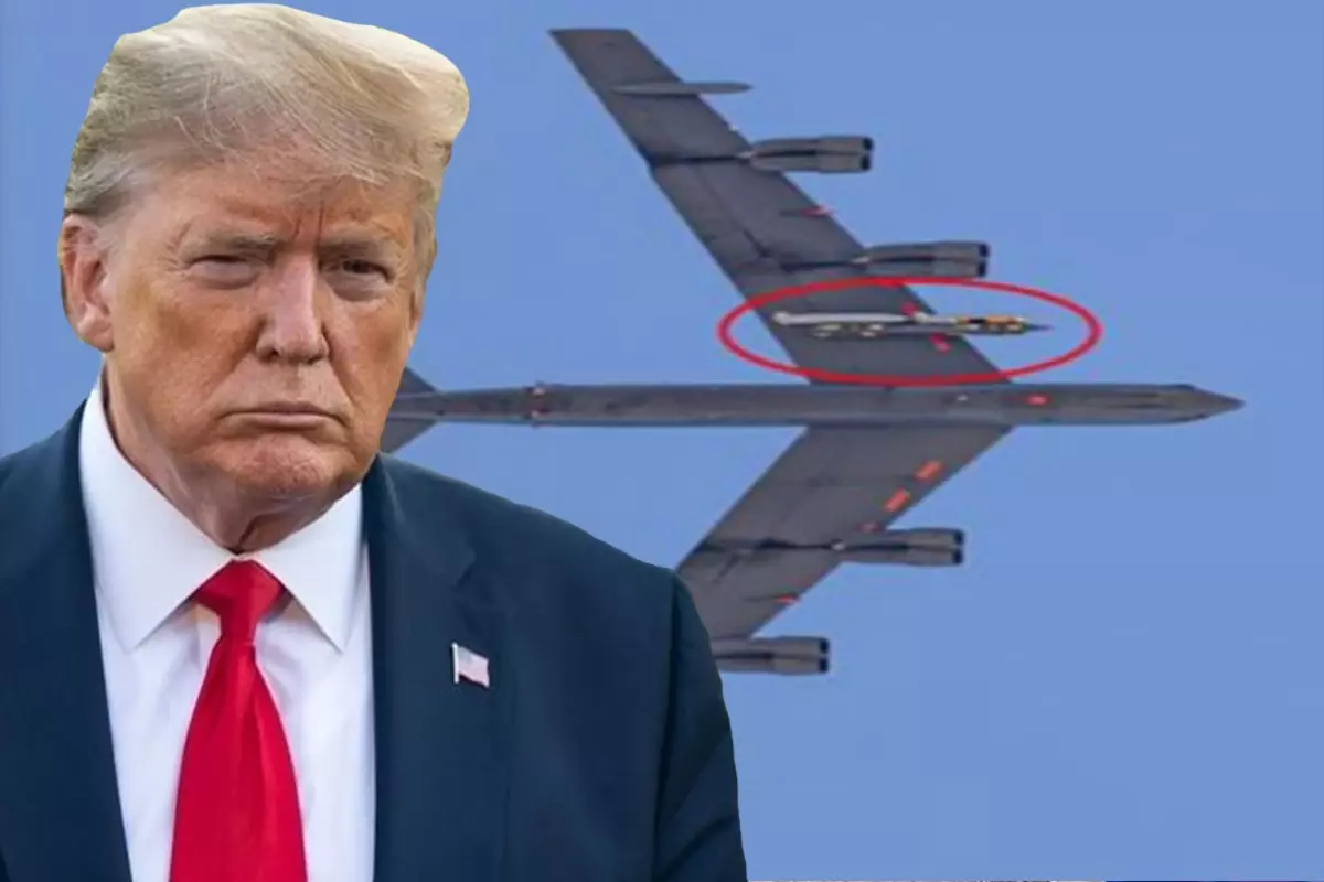 Trump\'ın gizli füzesi ilk kez görüntülendi! Yıkım gücü Hiroşima\'nın 10 katı