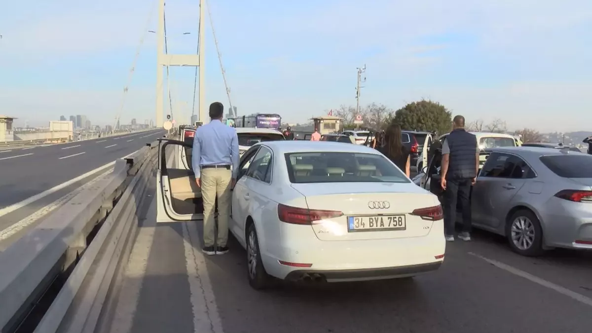 15 Temmuz Şehitler Köprüsü\'nde 09.05