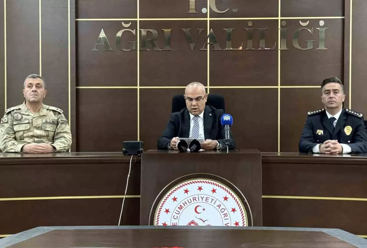 Ağrı\'da Asayiş Verileri Açıklandı