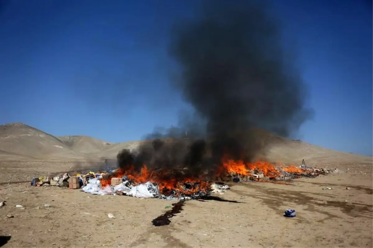 Afganistan\'da 220 Ton Uyuşturucu İmha Edildi