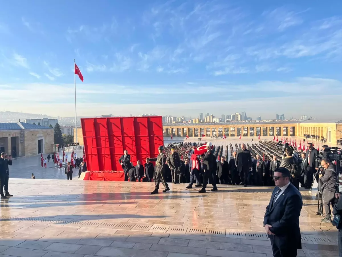 Anıtkabir\'de 10 Kasım töreni