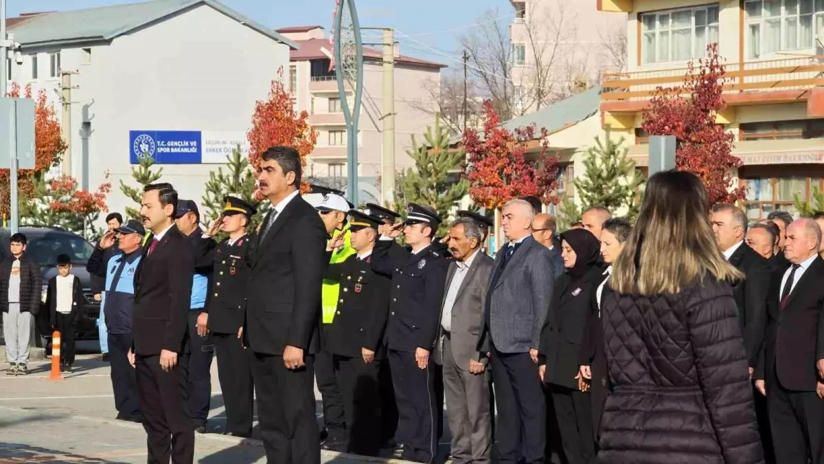 Aşkale\'de Atatürk\'ün Anma Töreni Düzenlendi