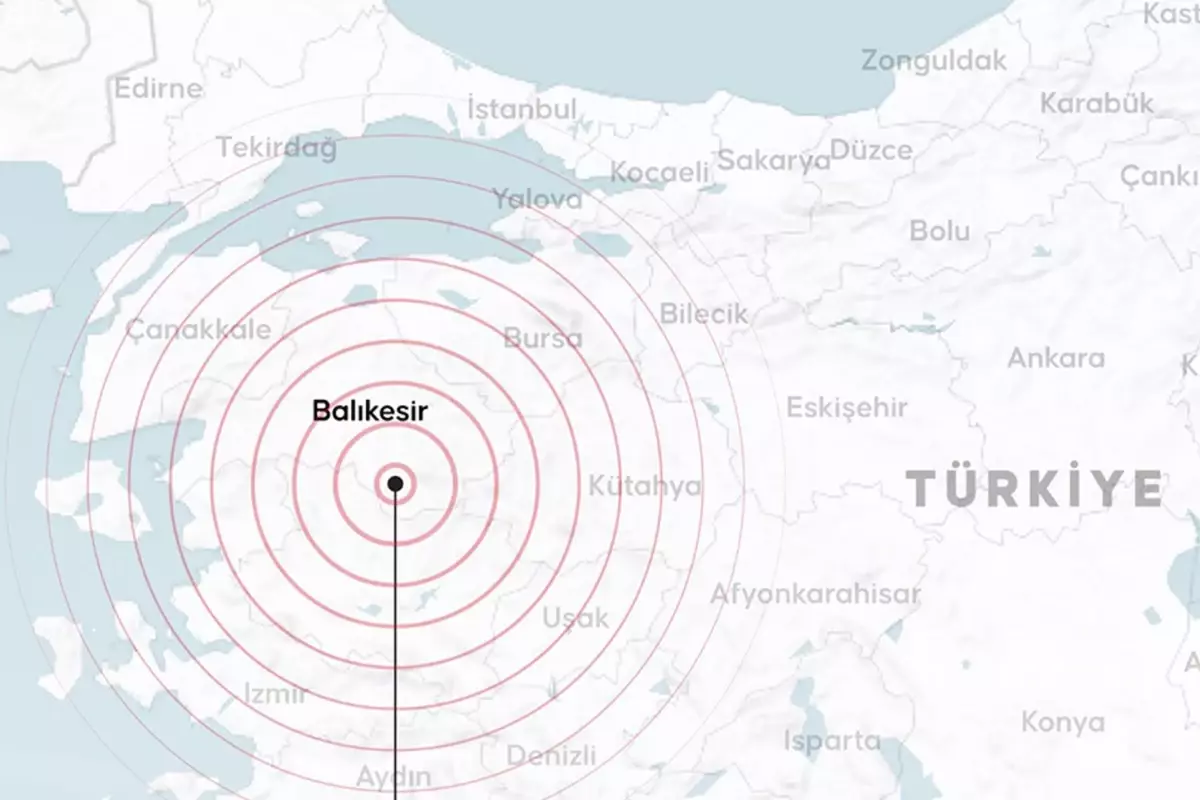 Balıkesir\'de 4.9 büyüklüğünde bir deprem daha