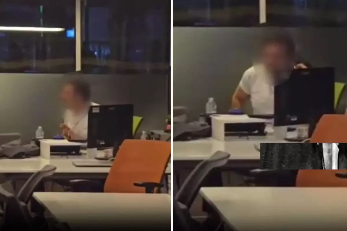 BEIN Sports\'a yapılan silahlı baskından ilk görüntü