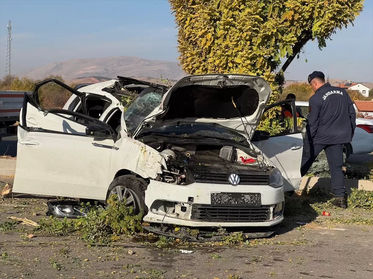 Elazığ\'da trafik kazası: Anne ve bebek yaşamını yitirdi