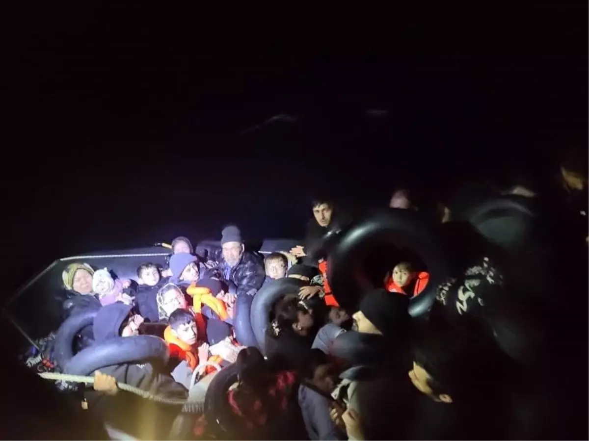 İzmir Açıklarında Göçmen Operasyonu