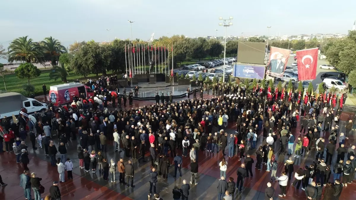 Tuzla\'da Atatürk Anma Töreni