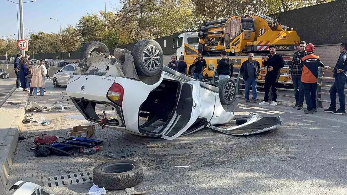 Elazığ\'da Kaza: 2 Yaralı