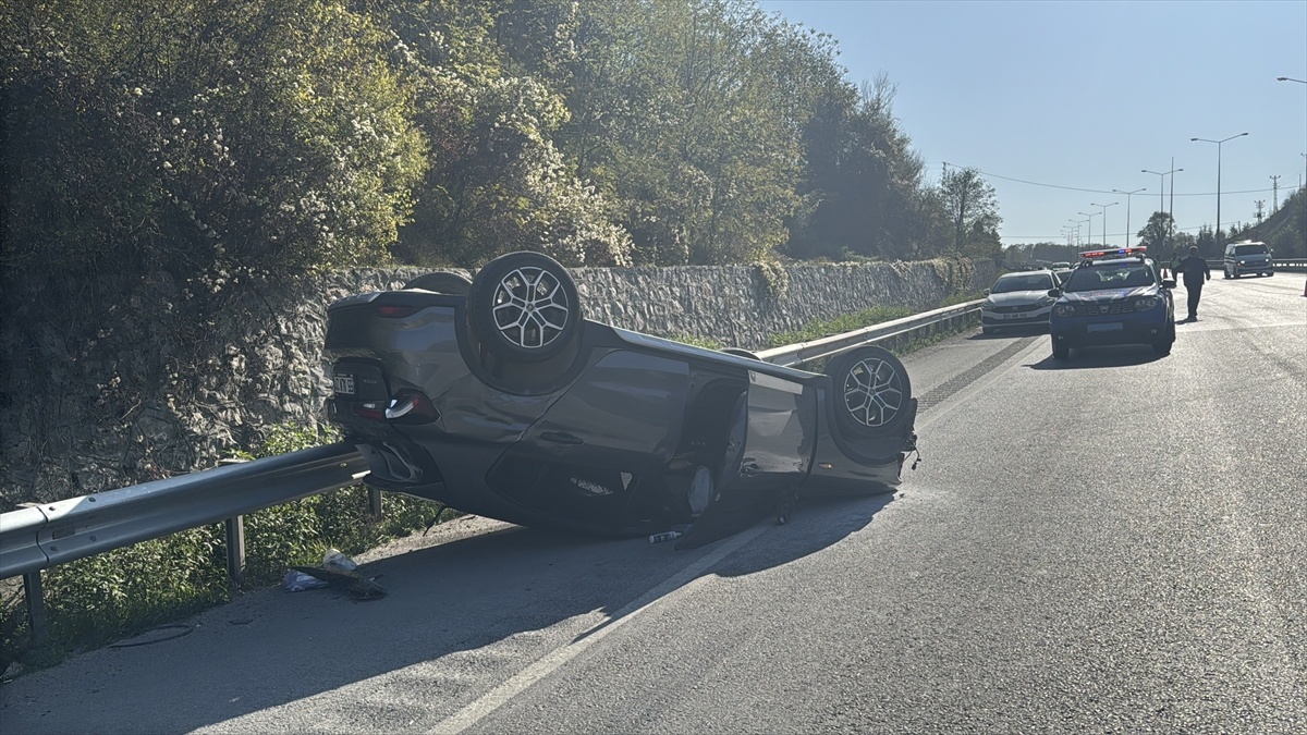 Samsun\'da Trafik Kazası: 4 Yaralı