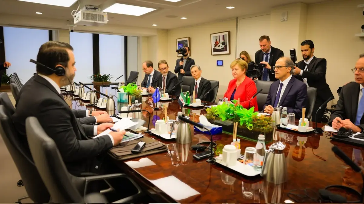 Suriye Cumhurbaşkanı IMF ile Görüştü