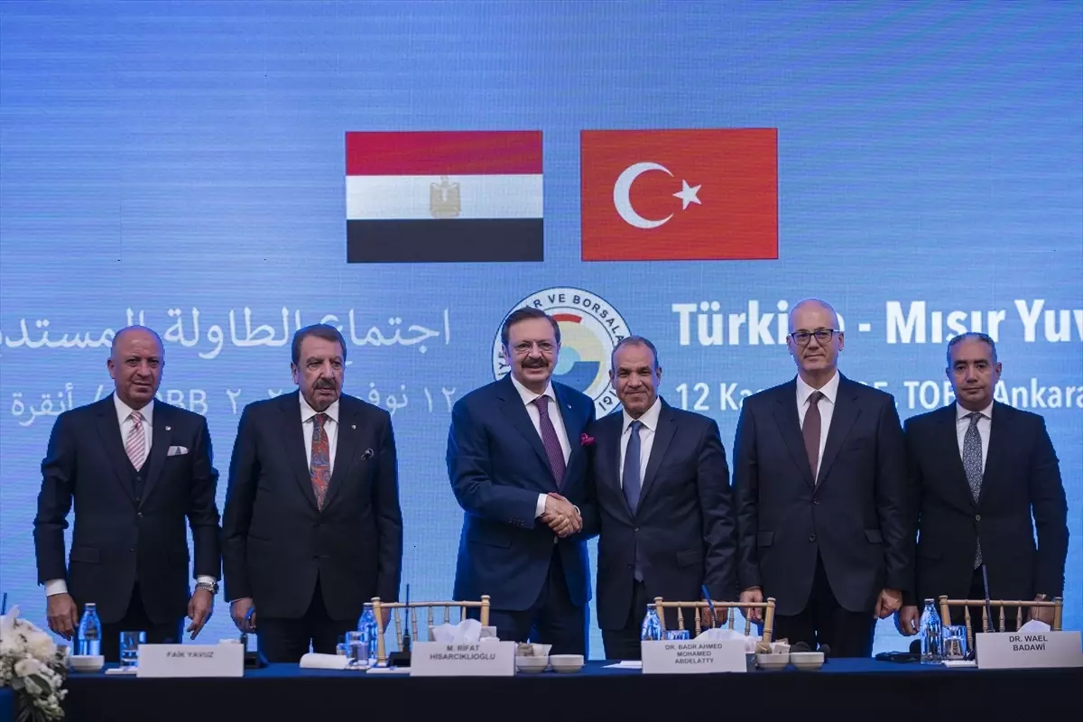 Ankara\'da Türkiye-Mısır yuvarlak masa toplantısı düzenlendi