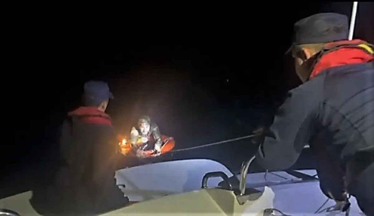 Bodrum\'da Düzensiz Göçmen Kurtarıldı