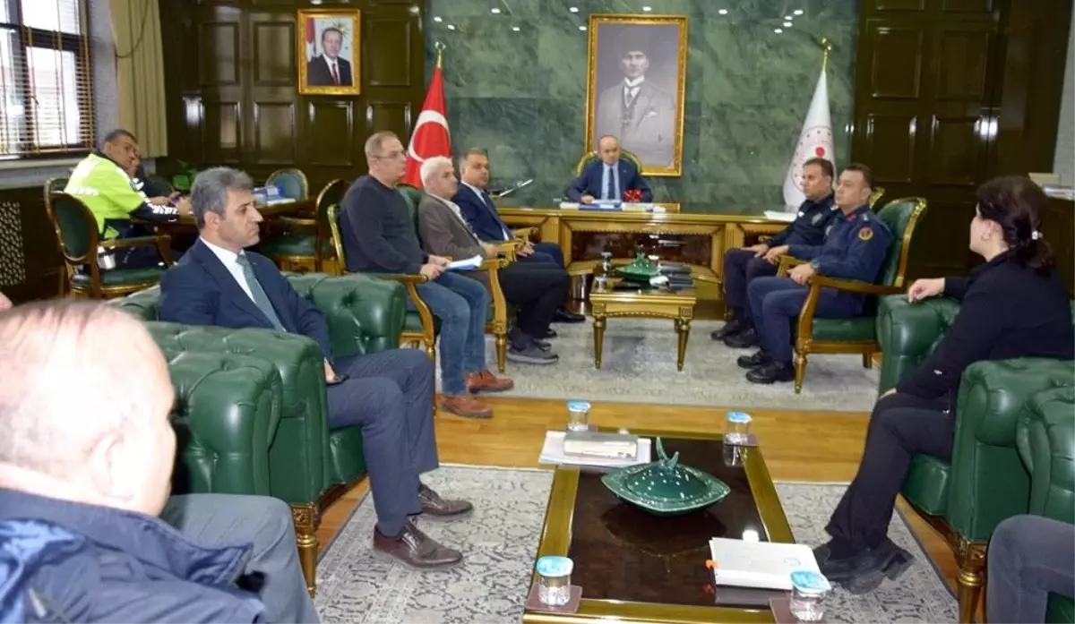 Çanakkale\'de Kış Trafik Tedbirleri Toplantısı
