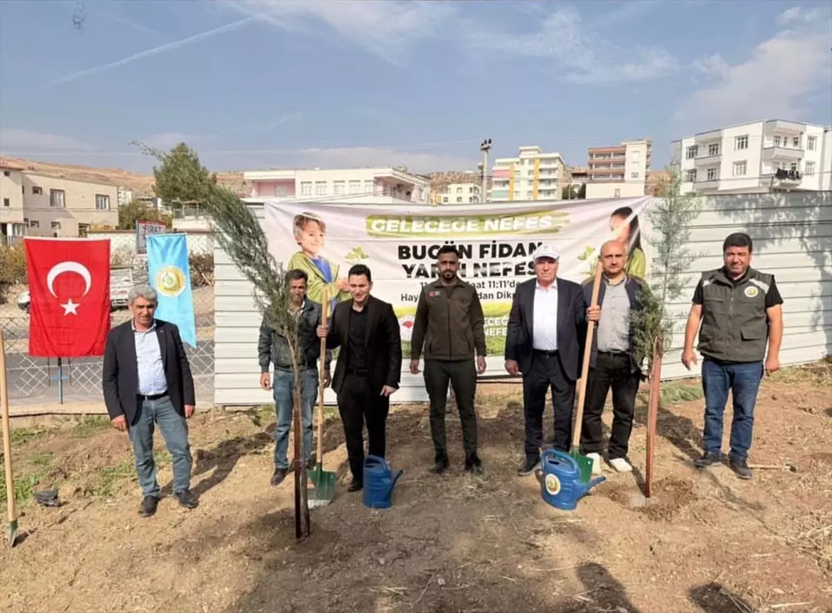 Çermik\'te Fidan Dikme Etkinliği