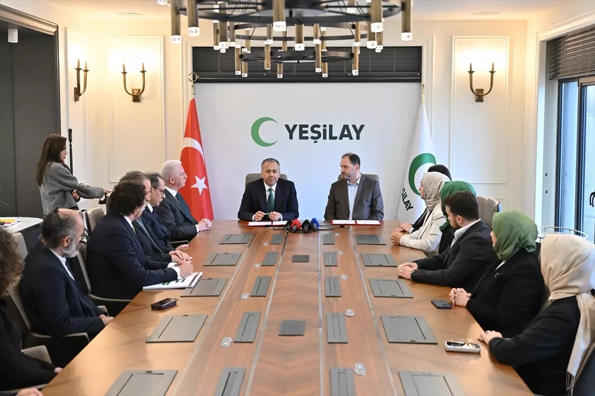 Yeşilay ve İçişleri\'nden Bağımlılıkla Mücadele Protokolü