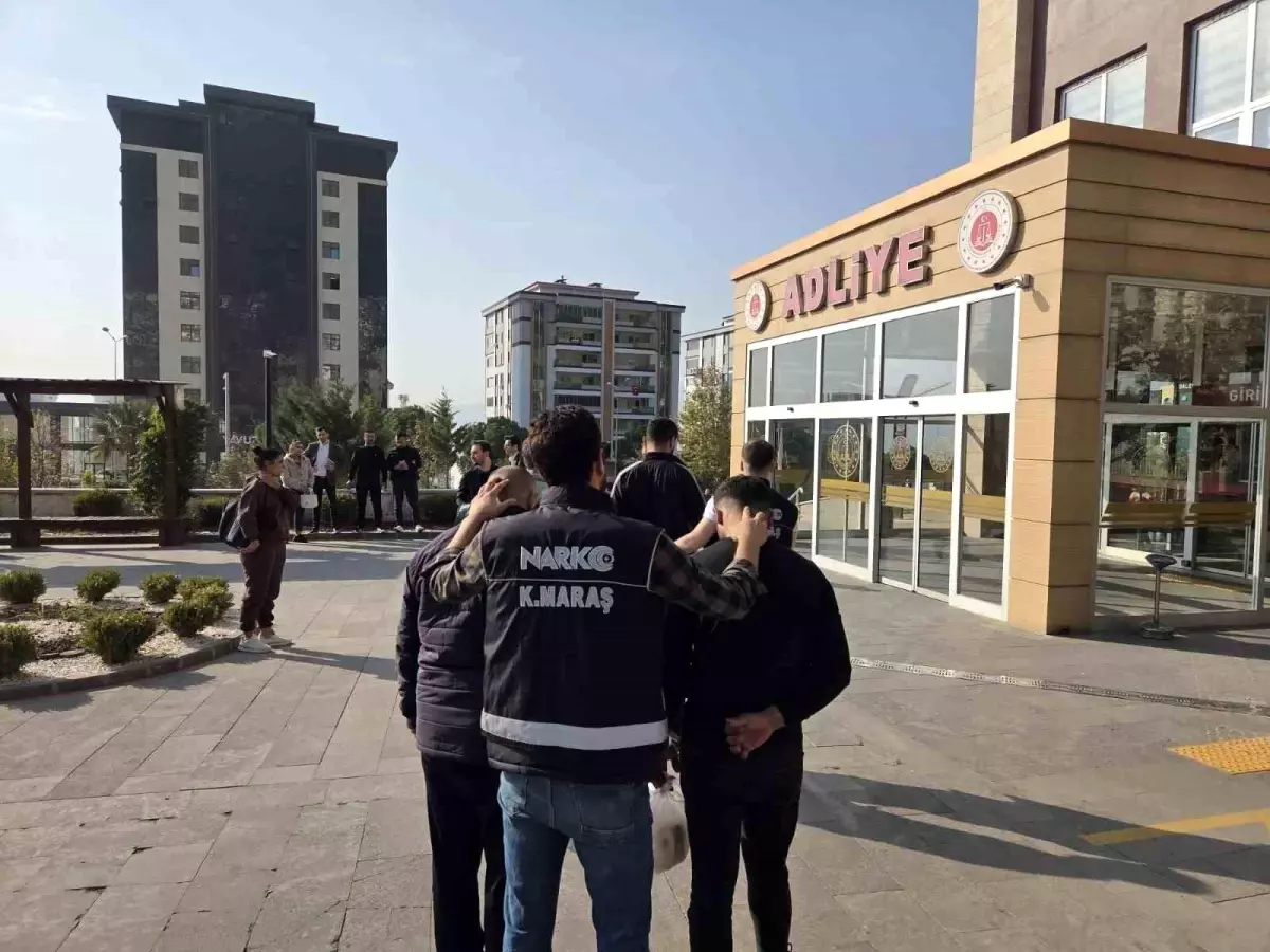 Kahramanmaraş\'ta Uyuşturucu Operasyonu: 3 Tutuklama