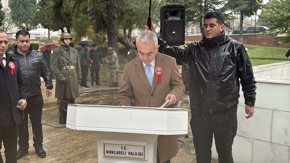 Kırklareli\'nin kurtuluşunun 103\'üncü yıl dönümü kutlandı