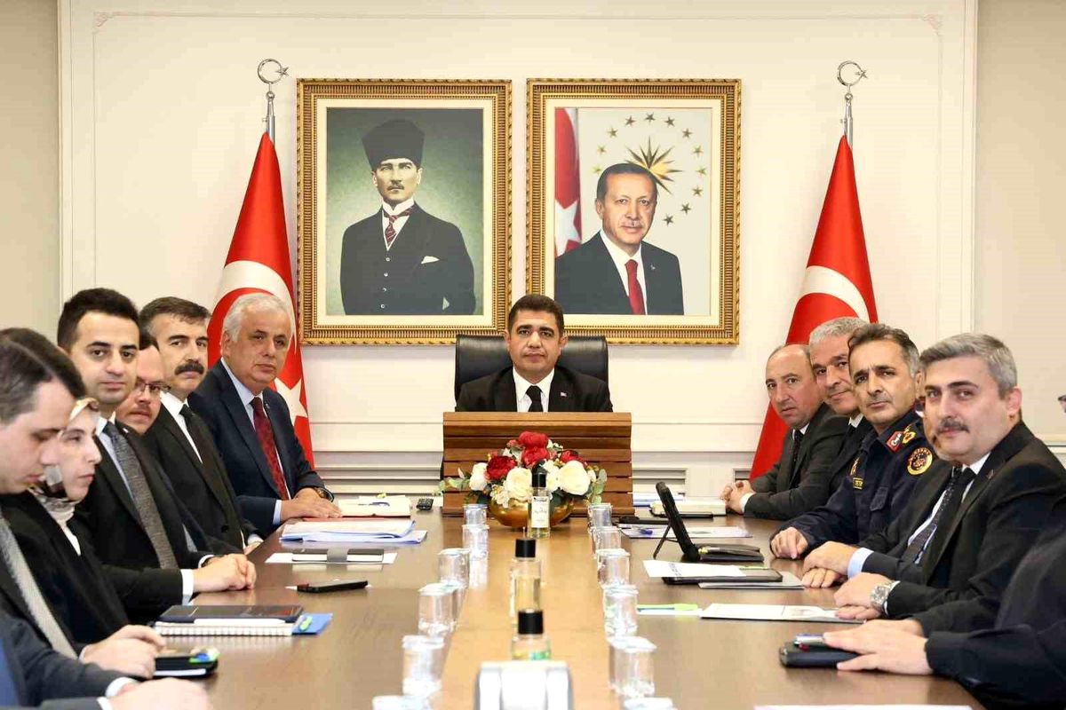 Düzce\'de Kış Tedbirleri Toplantısı