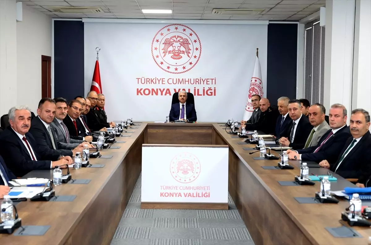 Konya\'da Kış Tedbirleri Toplantısı