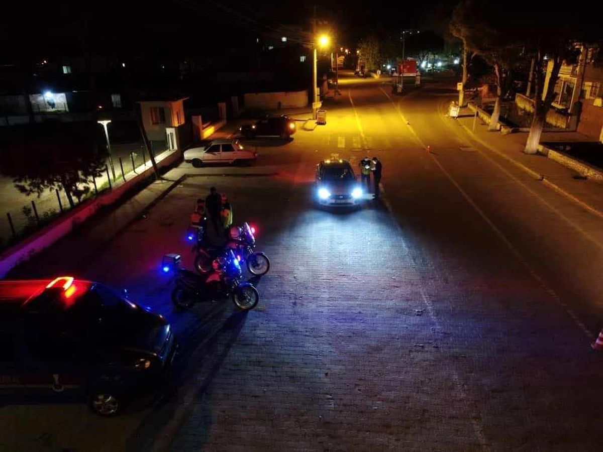 Söke\'de Trafik Denetimi: 21 Araç Ceza Yedi