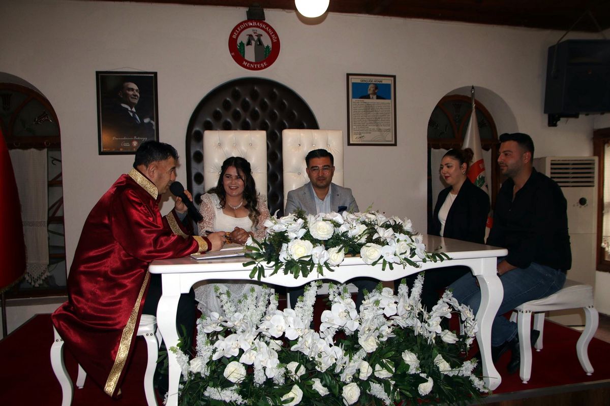 Menteşe\'de 11.11.2025\'te Nikahlar Kıyıldı