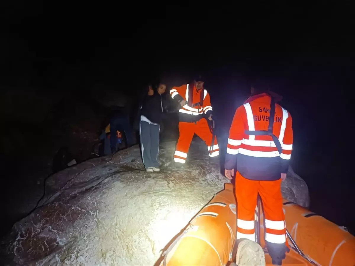 Fethiye\'de 40 Düzensiz Göçmen Yakalandı