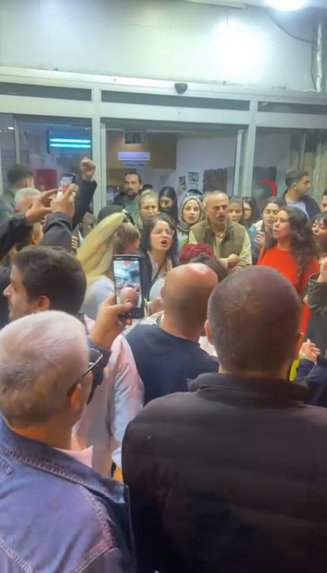 Özel Okmeydanı Hastanesi Çalışanlarından Deprem Eylemi