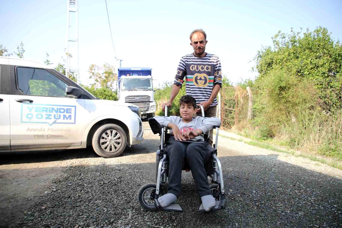 Hatay\'da Tekerlekli Sandalye Sorunu Çözülüyor
