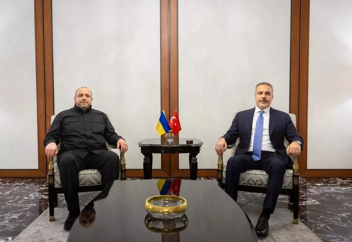 Fidan ve Umerov Ankara\'da Görüştü