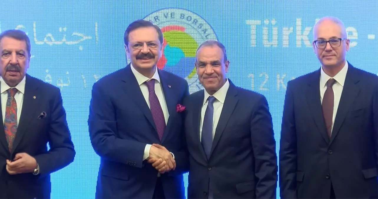 Türkiye-Mısır Ticaret Hedefi 15 Milyar Dolar