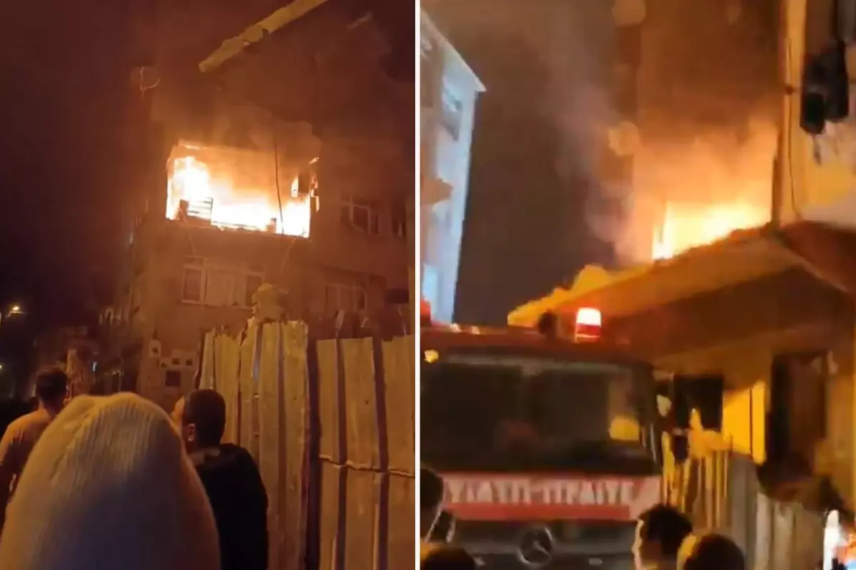 Kağıthane\'de bir binada patlama! Çok sayıda ekip sevk edildi