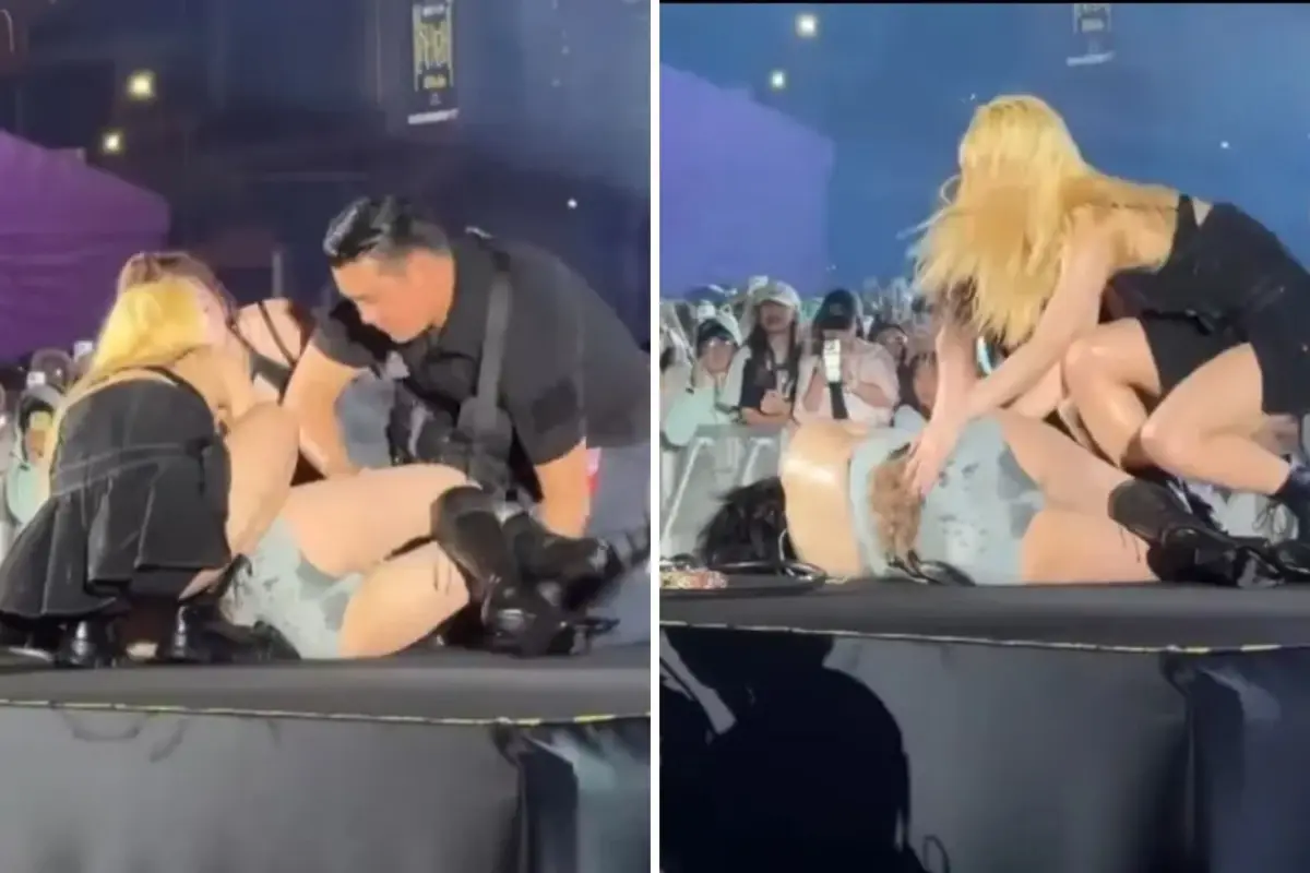 Ünlü pop yıldızı konser sırasında yere yığıldı! Sebebi herkesi şaşırttı