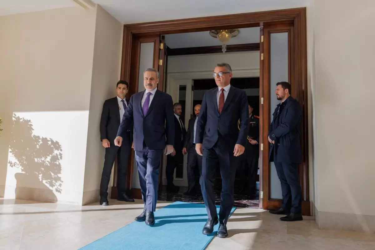 Fidan ve Erhürman Ankara\'da Görüştü