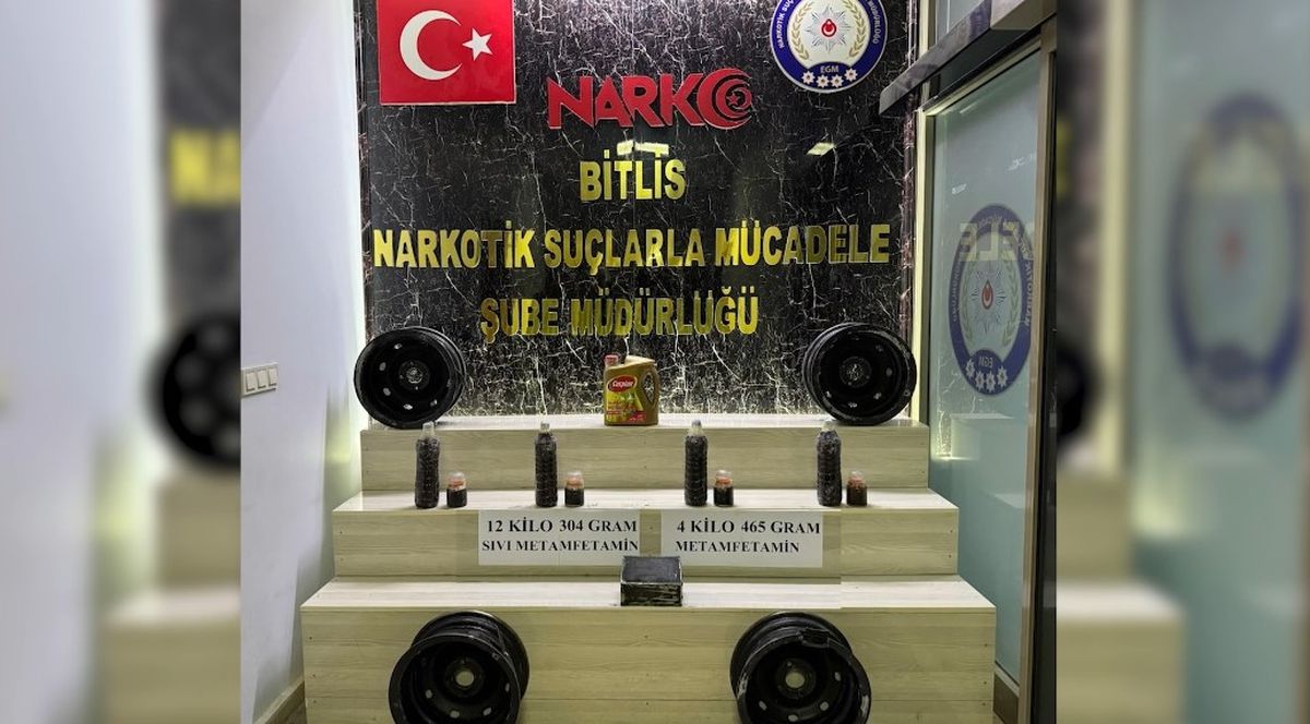 Tatvan\'da Uyuşturucu Operasyonu