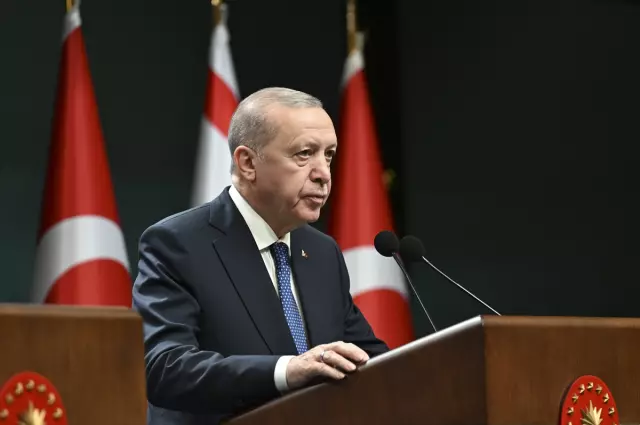 Cumhurbaşkanı Erdoğan: Kıbrıs'tan çözüm, iki devletin var olmasından geçiyor