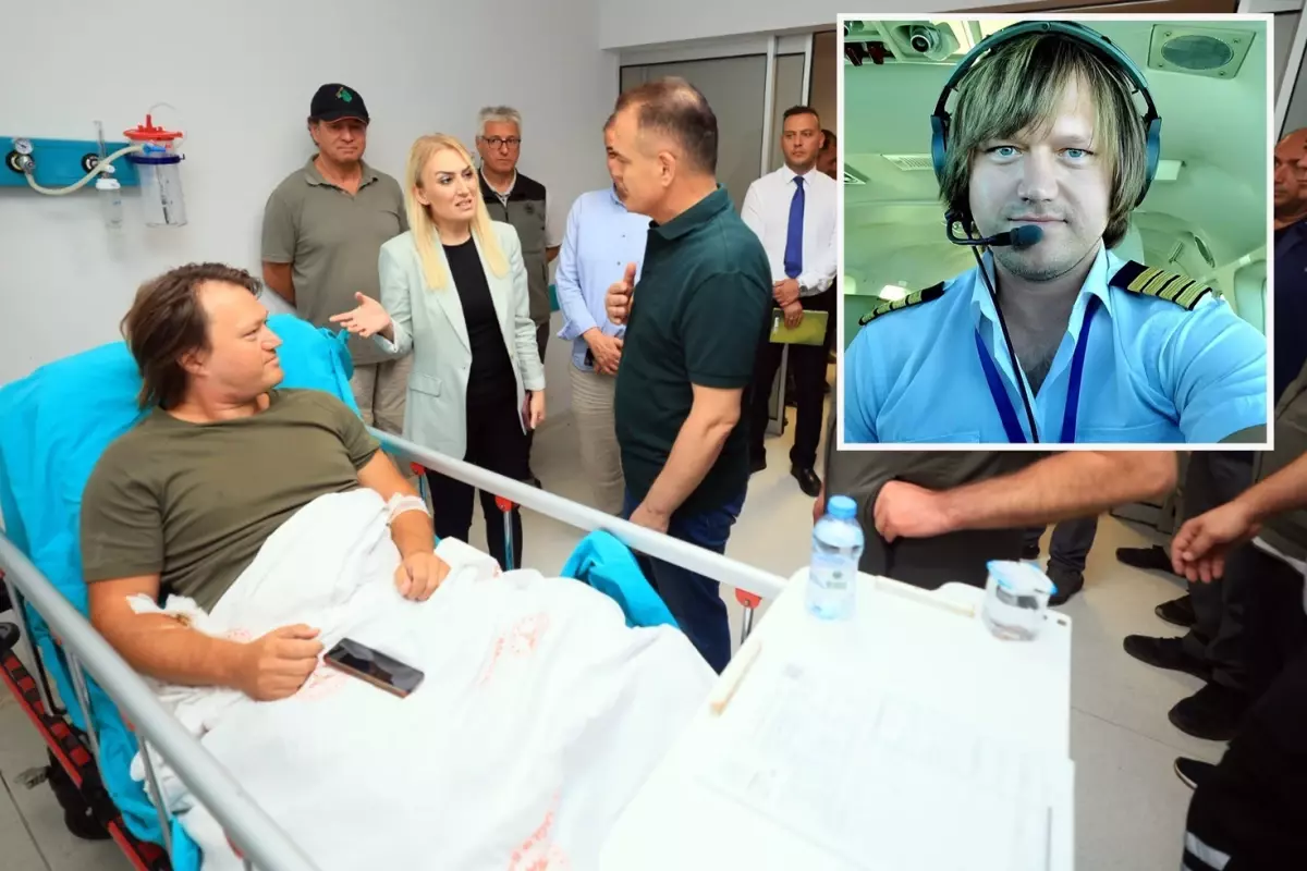 Düşen yangın söndürme uçağının pilotu ile ilgili kahreden detay