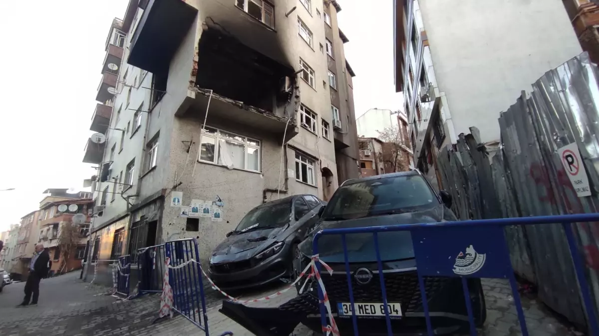 Kağıthane\'de Doğalgaz Patlaması