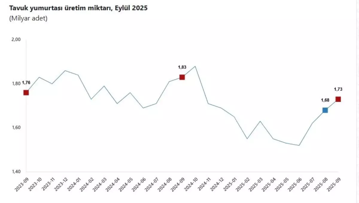 Eylülde Tavuk ve Süt Üretiminde Değişimler