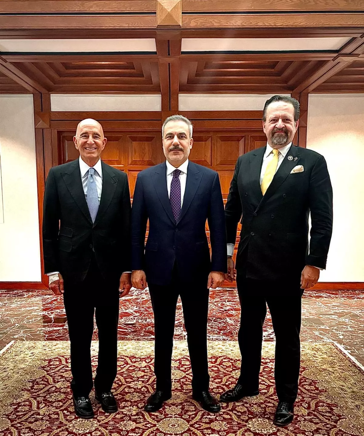 Hakan Fidan, ABD Yetkililerini Kabul Etti