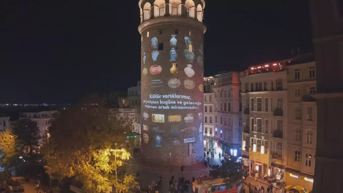 Galata Kulesi\'nde Kültür Mirası Etkinliği