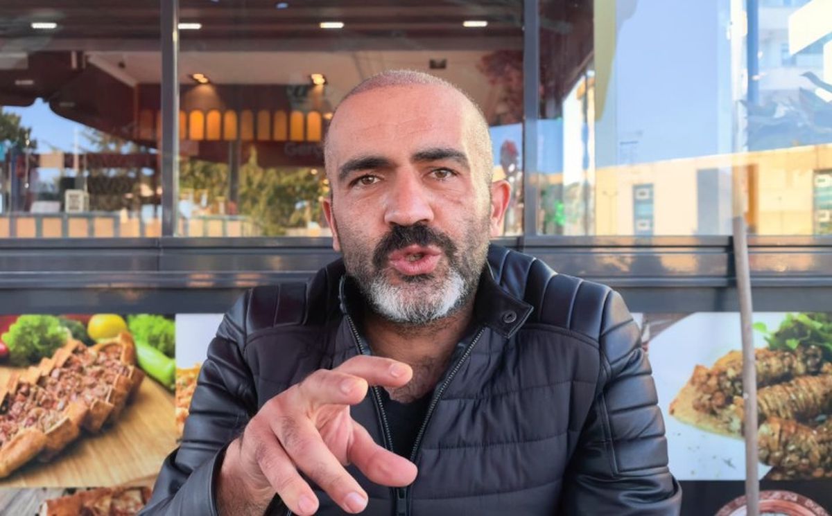 Kebapçı Hırsızı Sopayla Kovalandı