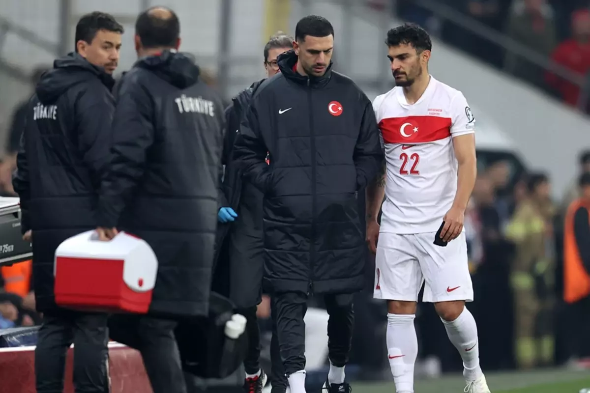 A Milli Takım\'da korkutan sakatlık