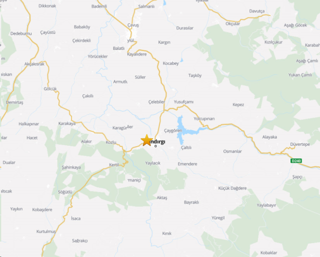 Beşik gibi sallanan ilçede korkutan bir deprem daha