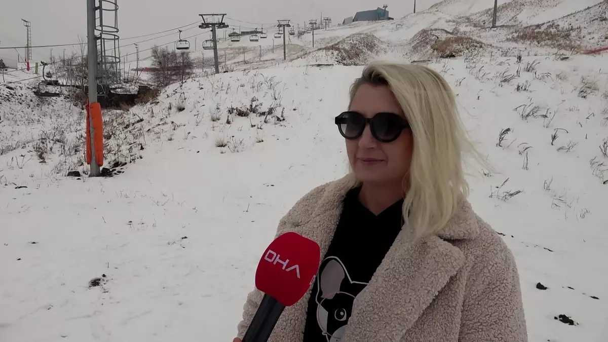 Erzurum\'da Kar Yağışı Başladı