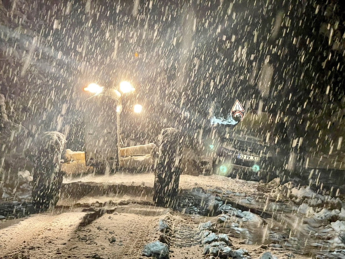 Ordu-Sivas Kara Yolu Ulaşıma Açıldı