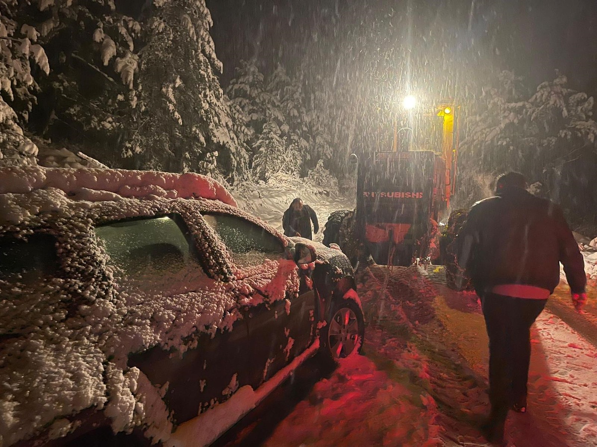 Ordu-Sivas Yolu Karla Kapanmıştı, Tekrar Açıldı